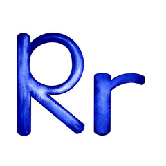 Letter R Capital and lower case