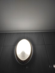 light bulb on wall
