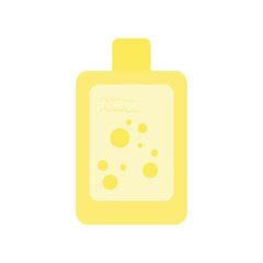 A hair care product. Vector illustration. Shampoo, balm, conditioner, mask.