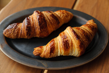 焼きたてのクロワッサン