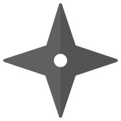 Illustration of Shuriken design icon