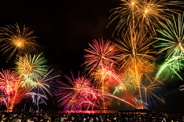 敦賀灯ろう流しと花火大会