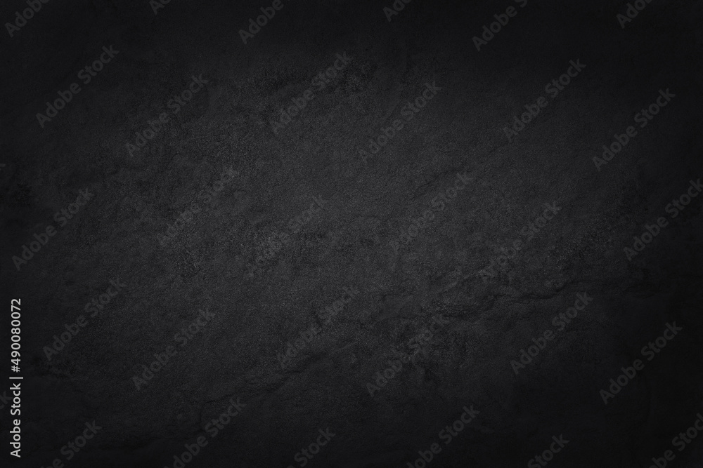 Wall mural dark grey black slate texture in natural pattern with high resolution for background and design art 