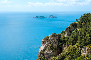 The Monti Lattari (Lattari Mountains) are a mountain range in Campania, southern Italy, which constitutes the backbone of the Amalfi Coast.