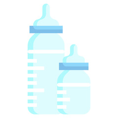 BABY BOTTLE flat icon,linear,outline,graphic,illustration