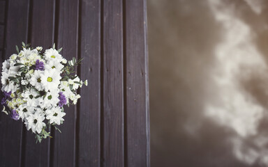 Fototapeta na wymiar beautiful wedding bouquet