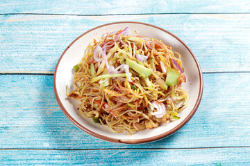 delicious chow Mein or noodles
