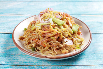delicious chow Mein or noodles