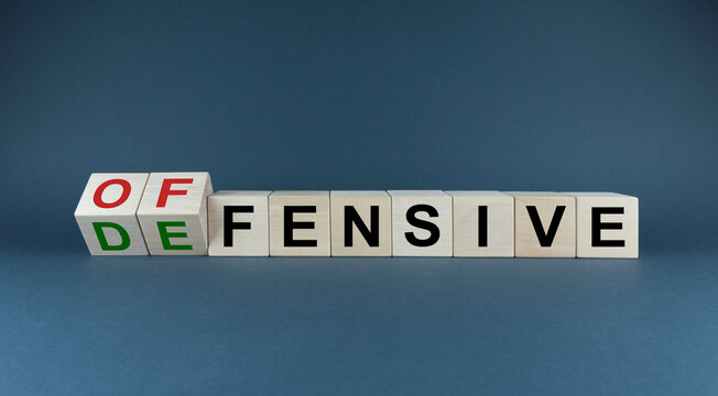 Defensive or offensive. Concept of choice during military or special operation