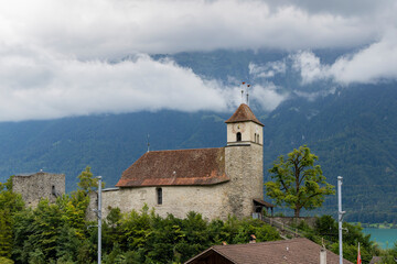 church in Ringgenberg near Interlaken, Switzerland