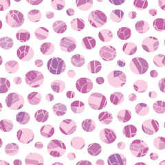 White dots seamless pattern print background