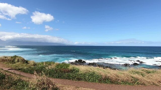Hookipa outlook Maui Hawaii USA shot five