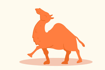 design ilustration camel