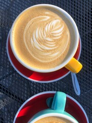 cup of cappuccino