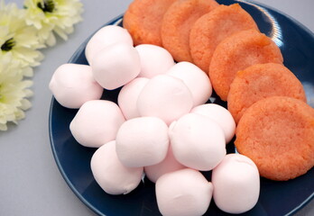 マシュマロとクッキー