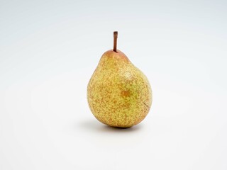 Pear on a white background. Fresh pear.