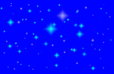 Fototapeta na wymiar Magic stars background image for use in presentations, template, wallpaper illustration, blank note paper, abstract, texture, graphic
