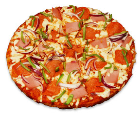 Medium Pizza Pie white background