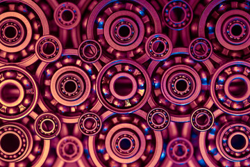 Bearings. Ball bearings. Thrust bearings.