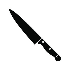 Knife icon. flat symbol. vector illustration