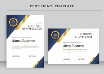 Certificate of Appreciation template, Certificate of achievement, awards diploma