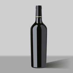 Wine Bottle, Bottle, wine, drinks