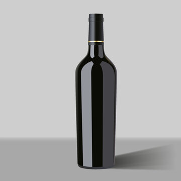 Wine Bottle, Bottle, wine, drinks