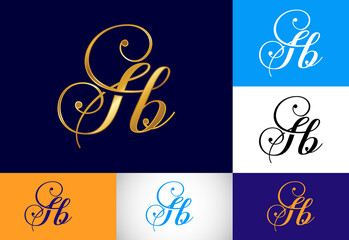 Initial Letter S B Logo Design Vector. Graphic Alphabet Symbol For Corporate Business Identity