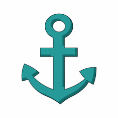Single element Nautical. Draw illustration in color