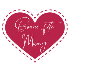 Bonne f&ecirc;te mamy