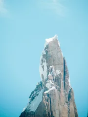 Keuken foto achterwand Cerro Torre Prachtig uitzicht op de berg Cerro Torre in El Chalten, Argentinië