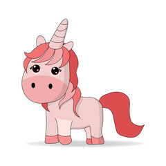 Unicorn cute illustration