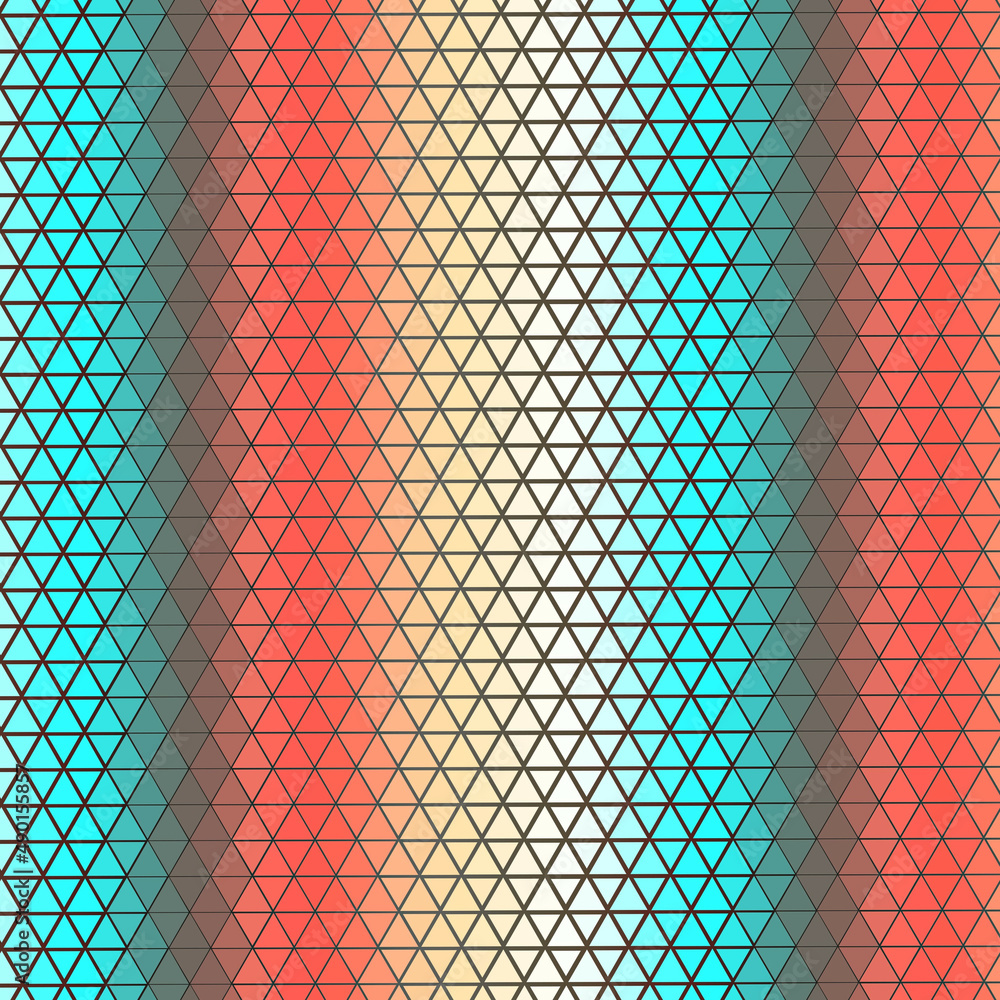 Aufkleber abstract colorful background with triangles