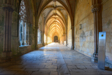 Königlicher Kreuzgang im Kloster von Batalha, Portugal
