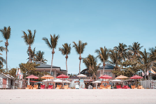 Beautiful view of a beach on a sunny day in Cebu, Bantayan