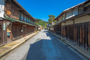 滋賀県　近江八幡の町並み