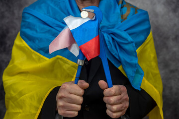 russia terrorist has attacked ukraine and has sanctions on the economy