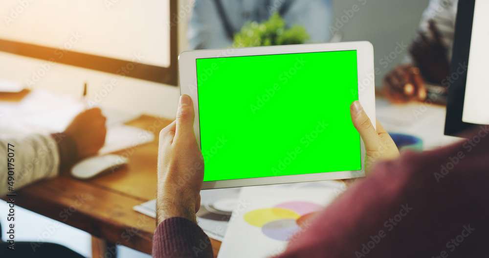 Poster time to get everyone talking about your business. shot of an unrecognisable businessperson holding a