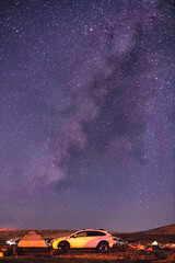 milky way galaxy stars background 