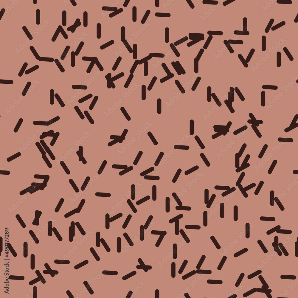 Aufkleber sprinkles seamless pattern. sprinkles on solid background repeating pattern design. vector illustrat