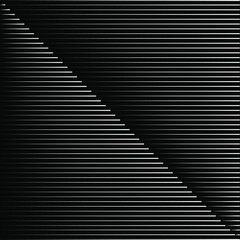 Abstract white horizontal stripes speed form. Geometric art. Design element for prints, web pages, template, posters, monochrome pattern and abstract background