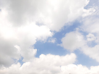 blue sky with clouds