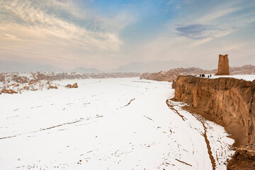 Kizilgaha Beacon Tower, Ku Che County, Xinjiang, China