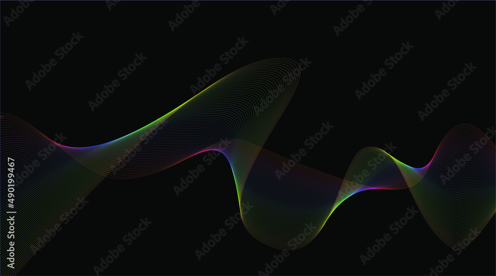 Poster vector of a design for print