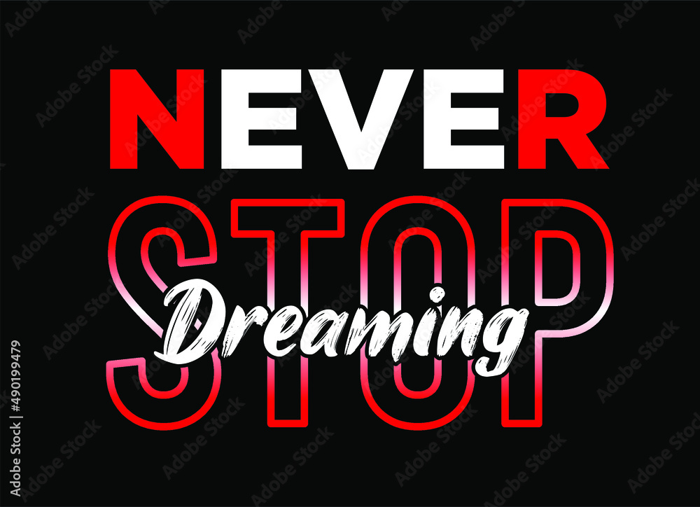 Poster vector of a design for print