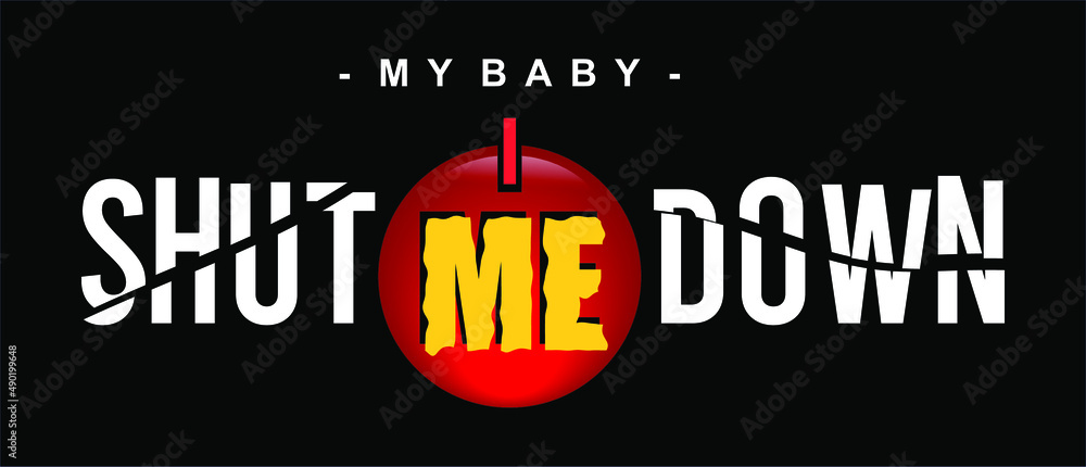 Poster vector of a design for print