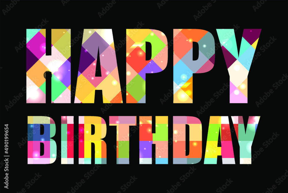 Poster vector of a design for print