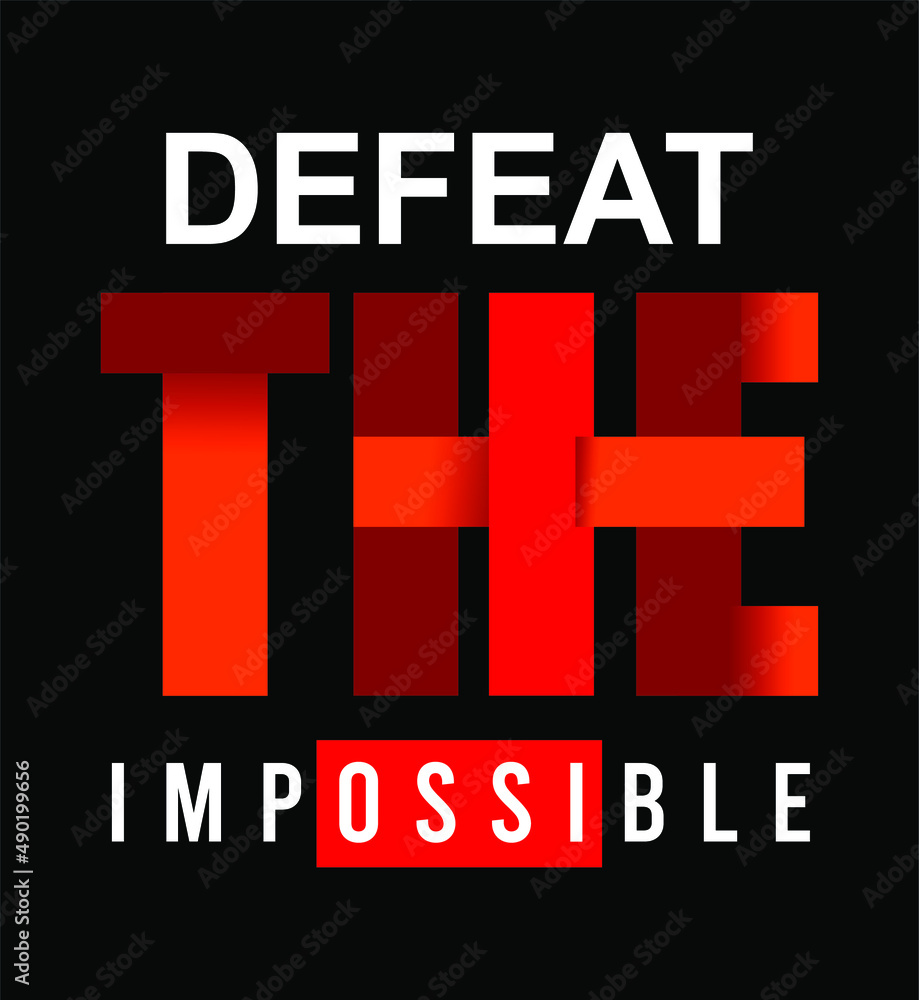 Poster vector of a design for print
