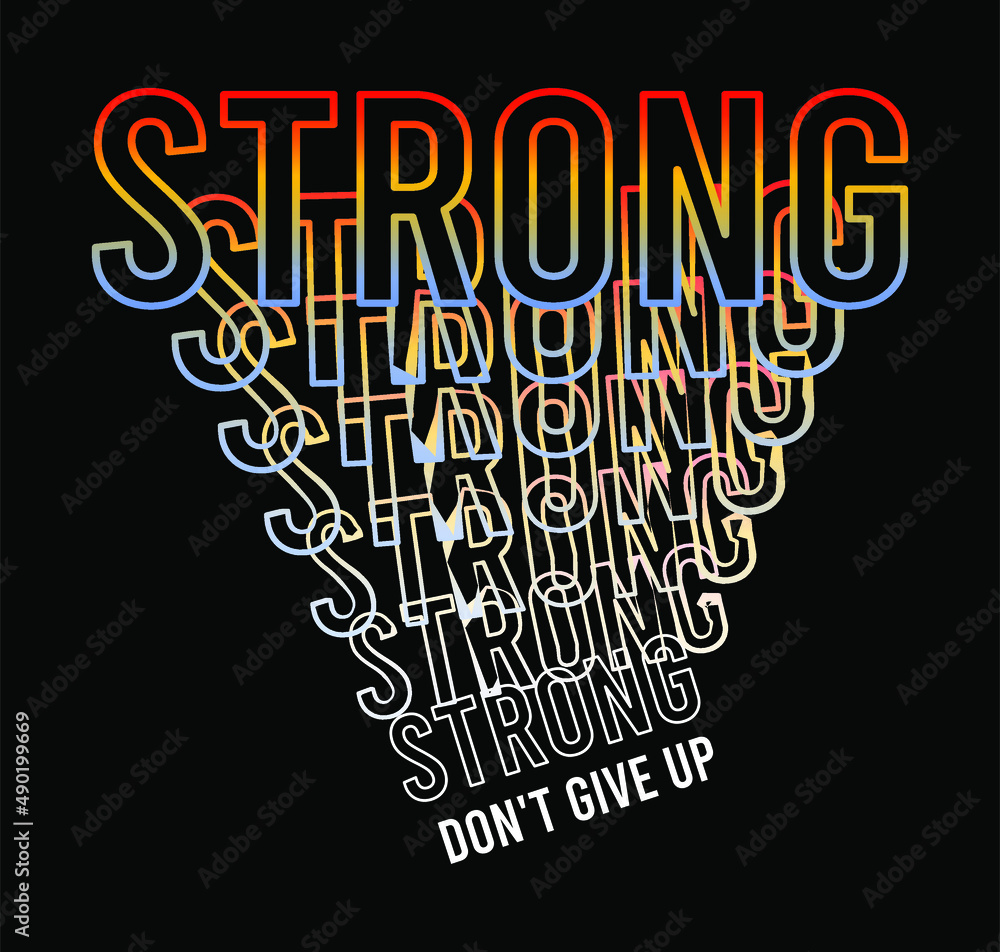 Poster vector of a design for print
