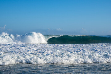 Waves Aguadilla Beach Puerto Rico